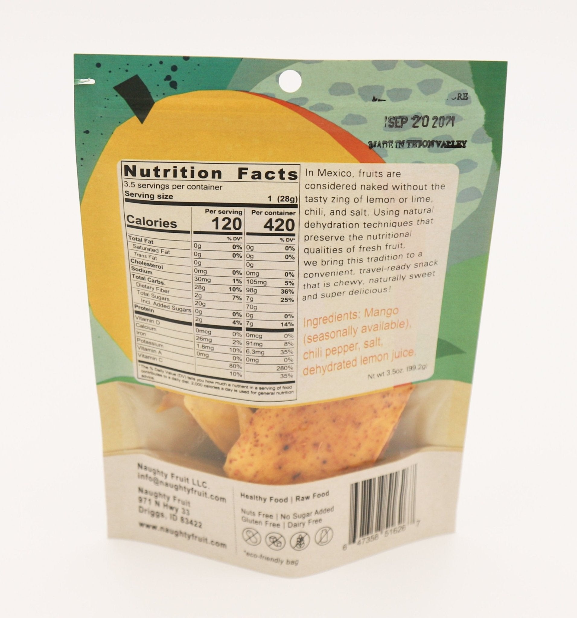 Spicy Sunset Mango – 6‑Pack - Naughty Fruit LLC